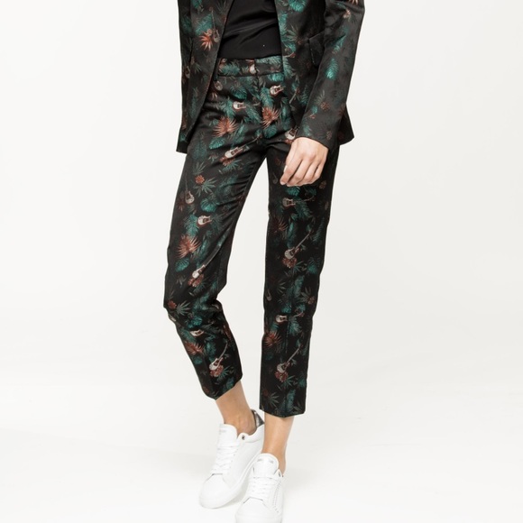 Zadig & Voltaire Posh Jungle Pants NWOT - Picture 2 of 12